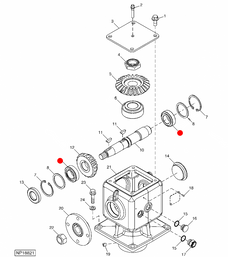 Angle Drive Box Bearing