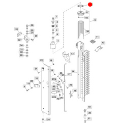 Clear top Distributer O-Ring