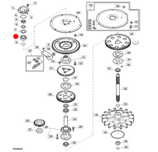Top Drum Shaft Bearing