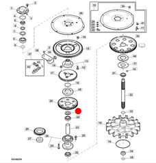 Stepped Washer Top Drum Shaft