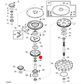 Stepped Washer Top Drum Shaft